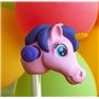 Scootaheadz - Tête De Licorne pour Trottinette - Accessoire Trottinette Enfant 3 Ans Et Plus - Cadeau Fille - Installation sans 