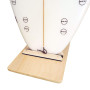 Northcore 2024 Support De Sol pour Planche De Surf Simple NC12345 - Bois