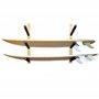Northcore 2024 Support Triple pour Planches De Surf NOCO90C - Wood