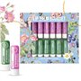 Beauty4Britain Ensemble de 12 Baumes à Lèvres de Luxe Bouquet 12 Parfums Différents Unisexe Protège & Répare Hydrate Enrichi en 