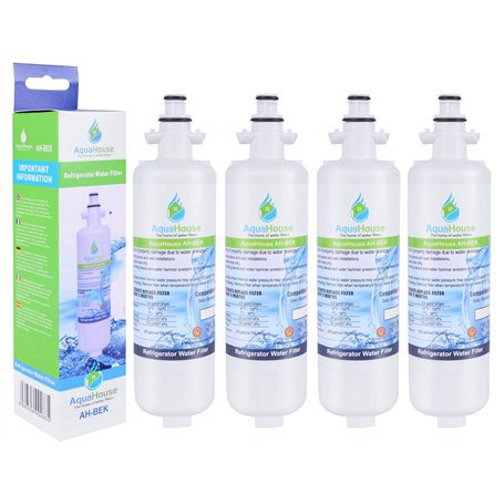 4x AquaHouse AH-BEK Réfrigérateur Filtre à eau pour Beko 4874960100