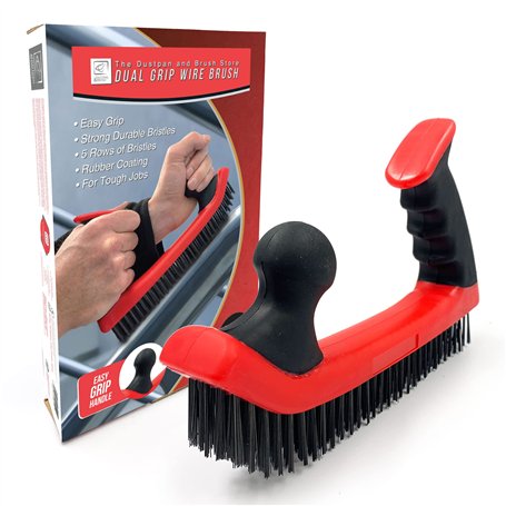 Grande brosse métallique | Brosse métallique robuste pour enlever la rouille