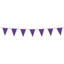 Happium Banderole Guirlande de fanions de Couleur Unie de 20 m de Long / 65 Pieds (Violet)