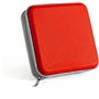 Gadget Hoppa Étui de rangement rigide pour CD/DVD 36 capacité Rouge