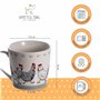 Ensemble de Mug Original pour le Thé avec Coffre