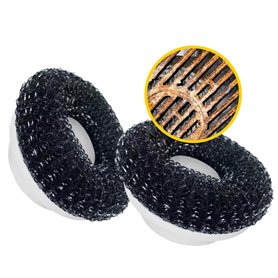 Synoshi Brosses en Acier (2 unités) pour Brosseuse Électrique Rotative | Conçues pour Les tâches de Nettoyage Difficiles Synoshi Brosses en Acier (2 unités) pour Brosseuse Électrique Rotative | Conçues pour Les tâches de Nettoyage Difficiles