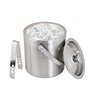 Kosma Seau à glace double paroi en acier inoxydable avec pince | Seau à glaçons – 1