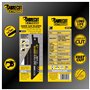 3 x SabreCut SCRS522BF 100mm 14 TPI S522BF Lames de scie sabre alternative à coupe rapide du métal compatibles avec Bosch Dewalt