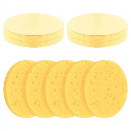 Chstarina 20 Pièces Éponges Visage Comprimées