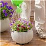 Belle Vous Lot de 40 Pied Pot de Fleur Invisible - Pied Caoutchouc Noir pour Plantes - Tampon Antidérapant Auto-Adhésif pour Pot