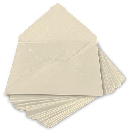 Wanderings Enveloppes Faites Main Ivoire