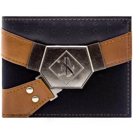 Han Solo Never Tell me The Odds! Ceinture Utilitaire Portefeuille Bi-Fold Porte-ID & Porte-Cartes