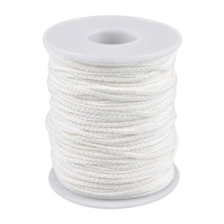 61m Mèche de Bougie Meche Bougie Naturelles Mèches en Coton Naturel Mèches de Bougie Durable Meches pour Bougies de Rechange pou