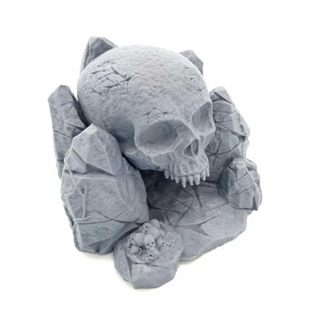 QP3D – Fantasy Skull Rocks – Paysage de terrain à partir de 10 ans pour dessus de table et RPG 28–32 mm