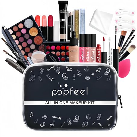 Ensemble Cadeau de Maquillage Tout en un