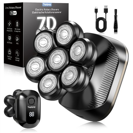 Topipop Rasoir Tete Chauve Homme