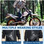 Sacoche de Jambe Moto, Sac de Taille de Moto, Sac Banane Femme Homme, Sacs Banane Pochette Ceinture, Etanche à Coque Dure, Sacs