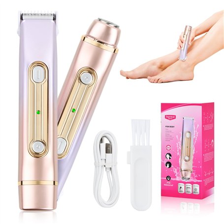 Focenat Rasoir Electrique Femme Rechargeable