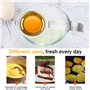 Séparateur D'oeufs, Séparateur pour Jaune D'oeuf En Acier Inoxydable Filtre à Oeufs avec Poignées Egg Yolk Separator Stainless S