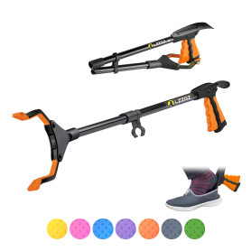 LZZAZ Ramasse-litière de qualité supérieure de 81,3 cm avec chausse-pied, bâton de préhension polyvalent pour aide à la mobilité LZZAZ Ramasse-litière de qualité supérieure de 81
