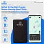 ReFind Carte-Tracker (Uniquement pour Samsung) – Balise Intelligente Mince et Robuste pour Portefeuilles, Sacs. Carte-Tracker Re