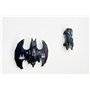 3Dudes & Dad Support mural compatible avec Lego® Batwing : Batman vs The Joker - Crochet de rangement personnalisé pour ensemble