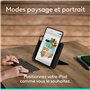 Logitech Flip Folio, étui Clavier pour iPad Pro 11 Pouces (M4) & iPad Air 11 Pouces (M2 & M3)(5th Gen - 2024) - étui Clavier Blu