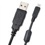 DragonTrading Câble USB de chargement de batterie et transfert de photos pour appareil photo numérique Olympus SZ-12/SZ-14/SZ-20