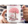 Cadeau Touchant pour Maman | "La chance c’est d’avoir une Maman comme toi" – Mug Fête des Mères Émotion | Tasse Cadeau Famille B