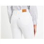 Levi's Femme Jeans 724 High Rise Straight, Western White, 32W / 32L