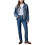 Levi's Femme Jeans 724 High Rise Straight, Mosey Mid Stone, 29W / 32L