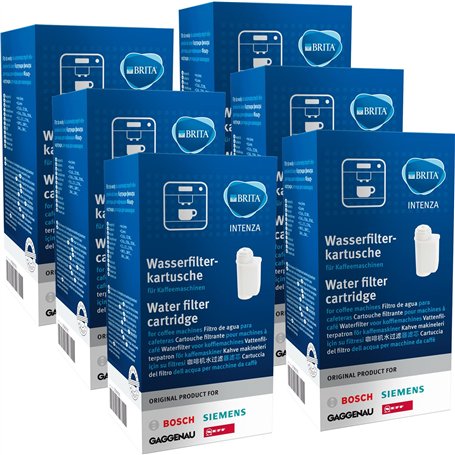 Bosch Siemens 17000705 Brita Intenza Lot de 6 cartouches filtrantes