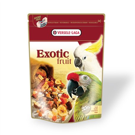 Versele-Laga Prestige Premium Mélange de Fruits Exotiques pour Perroquets | 600 g | Friandise pour perroquets à Base de graines