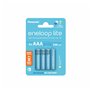 Piles Rechargeables Panasonic BK-4LCCE/4CP (4 Unités)