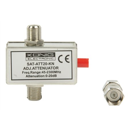 König SAT-ATT20-KN Atténuateur 20db + DC Pass