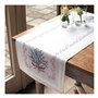 Vervaco Kit Point De Croix Pré-Imprimé Chemin De Table LAVANDE Broderie Kit Complet Adulte Loisir Créatif Maison Decoration Manu