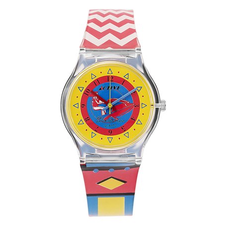 Active - ACT-010 - Montre Femme - Quartz Analogique - Cadran Multicolore - Bracelet Plastique Multicolore