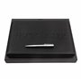 Hugo Boss Label HPAB209 Set d'écriture (stylo à bille et conférencier A4) | Coffret cadeau
