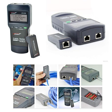 KALEA-INFORMATIQUE Testeur professionnel pour réseau Ethernet RJ45. Cartographie et localise avec précision le défaut sur la lon