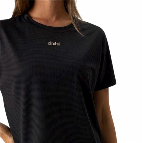 T-shirt à manches courtes femme Ditchil Aria Noir