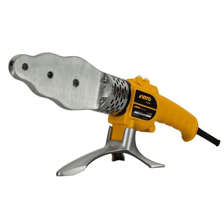 VITO - Machine à souder les tubes 1500W 6 Adaptateurs 20-63mm 0-300°C Ciseaux à souder