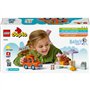 LEGO DUPLO 10458 Visite chez le Marchand de Glace avec Bluey - Jeu de Construction 2 ans