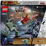 LEGO | Marvel 76320 Iron Man et War Machine Contre les Drones de Hammer - Jouet des 7 ans