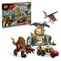 LEGO Jurassic World 76976 Mission Aérienne avec le Spinosaure et le Quetzalcoatlus - Jeu