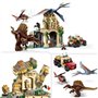 LEGO Jurassic World 76976 Mission Aérienne avec le Spinosaure et le Quetzalcoatlus - Jeu