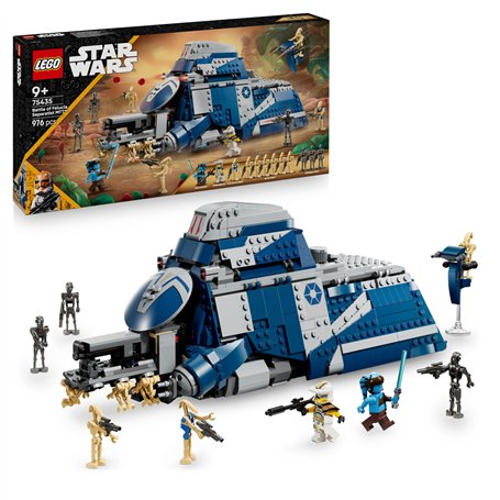 LEGO Star Wars 75435 The Clone Wars Le MTT des Séparatistes de la Bataille de Felucia - Jouet Interactif avec Speeder