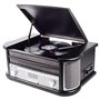 Denver Lecteur de disques vinyles MRD-51BLACK. Radio numérique Dab et FM. Lecteur CD et Cassette. Haut-parleurs 5W. Fonction d'e