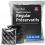 Sinful Regular Préservatifs Lot de 100 - Standard Preservatifs lot 100 - Preservatif Homme - 185 mm de Long