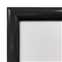 DisplayLager - 5 Cadre à Clipser A2, 5 pièces, Noir | Cadre pour Affiches avec Profil en Aluminium argenté de 25 mm | avec vitre