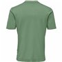 Polo à manches courtes homme Only & Sons Onswyler Life Reg 14 Ss Knit Vert